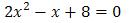 x^2+2x-3=0